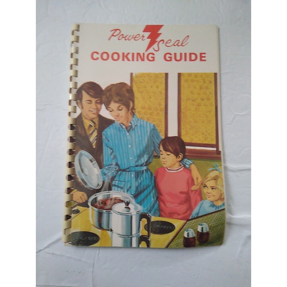 Vintage Vollrath Stainless Steel Cooking Set "Power Seal Cooking Guide"